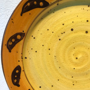 Yellow and Orange Platter
