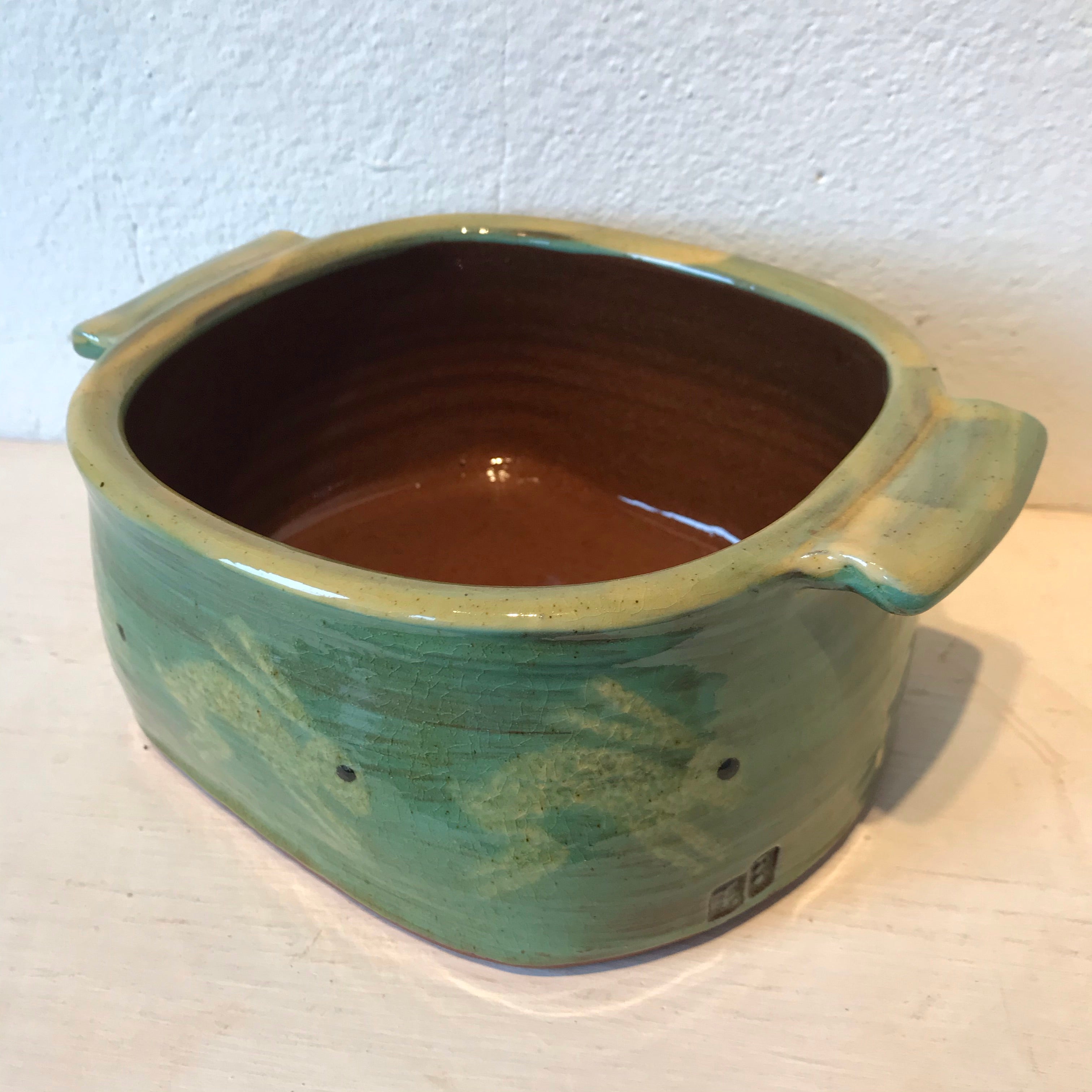 Turquoise Baker with Hares
