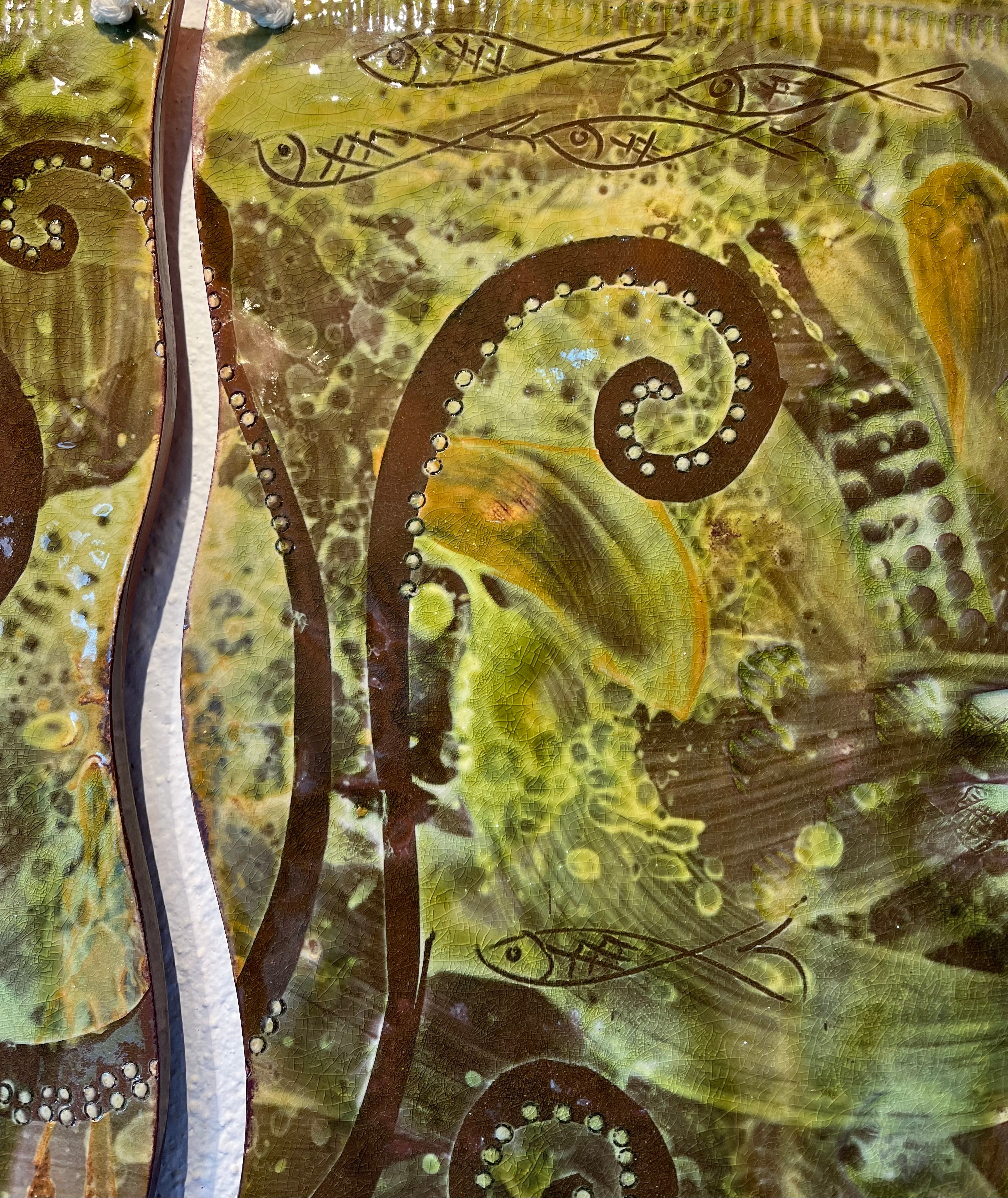 Large Octopus Wall Hanging