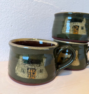 Dark Green Blackhouse Mug