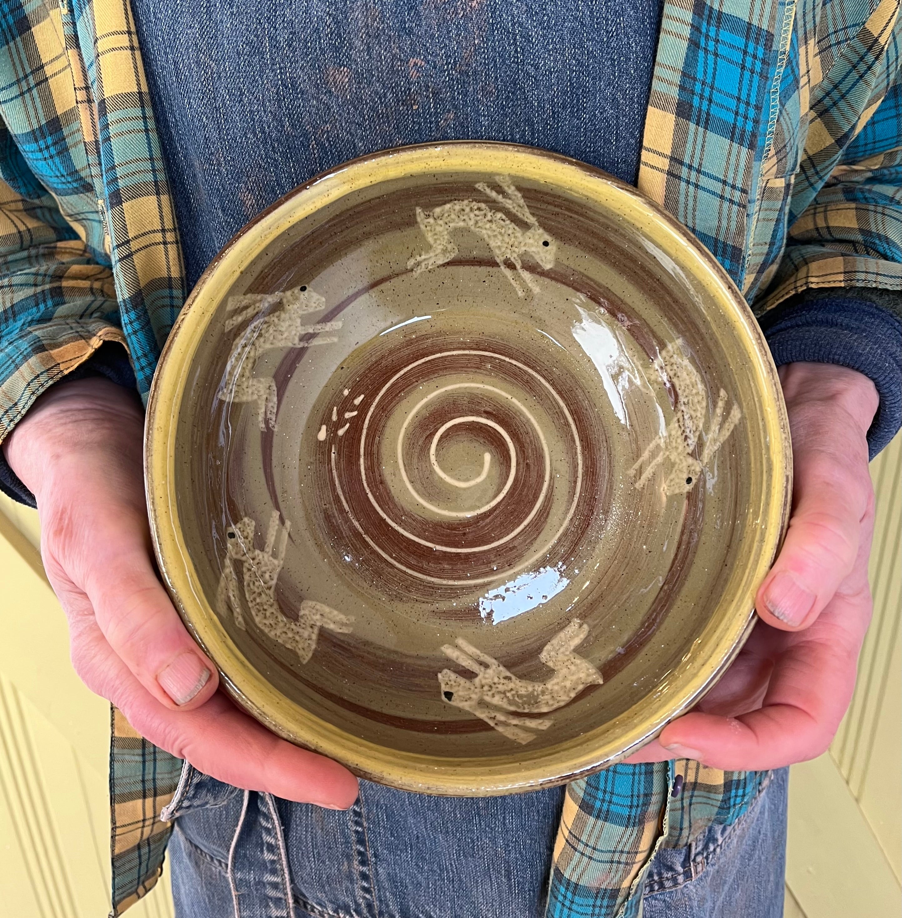 Pale Green Hare Bowl