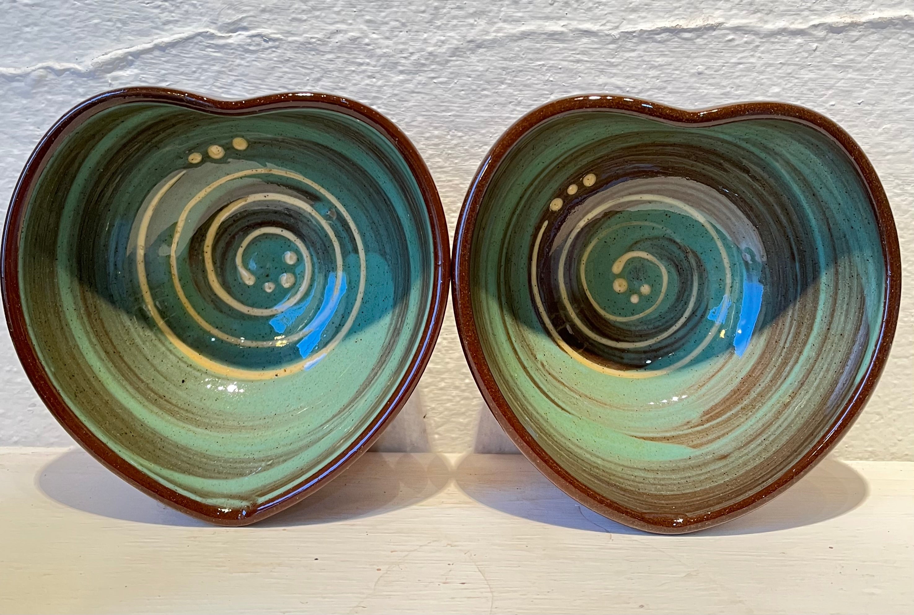 Turquoise Heart Bowl