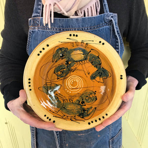 Orange Lobster Plate