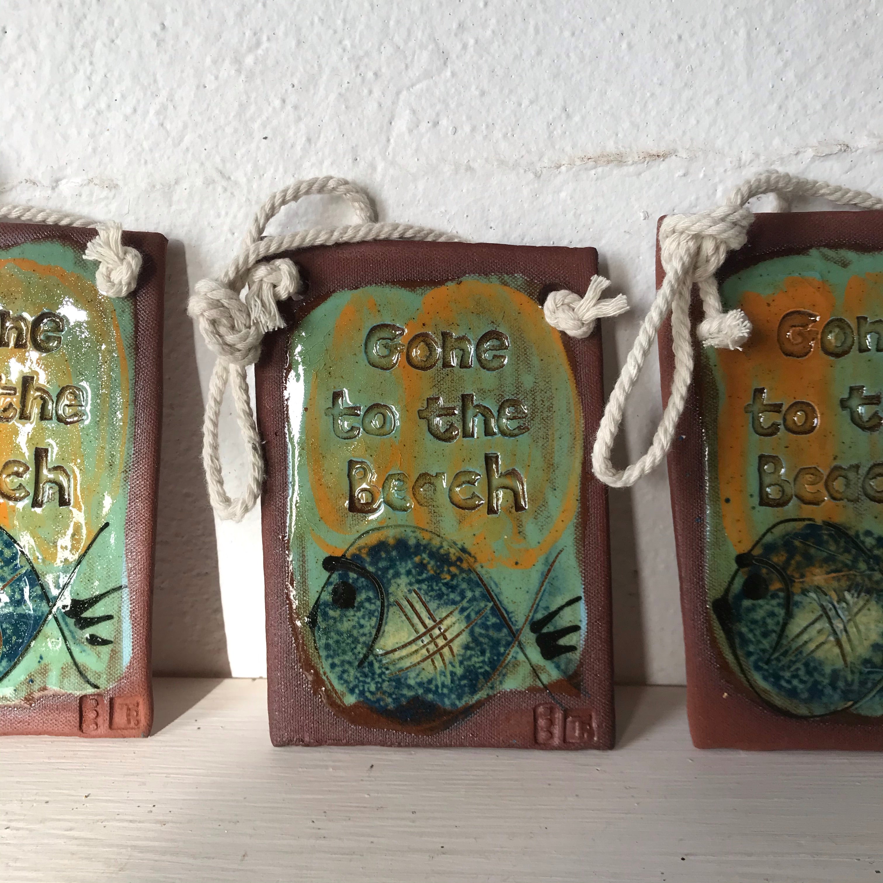 Gone to the Beach Sign